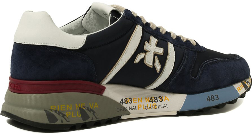 Premiata Lander 5675 темно-синие