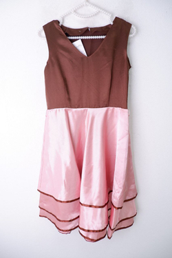 Платье комбинированное нарядное 44 размер