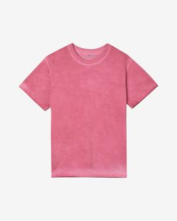 Футболка SS24 Garment Dyed Pink розовая
