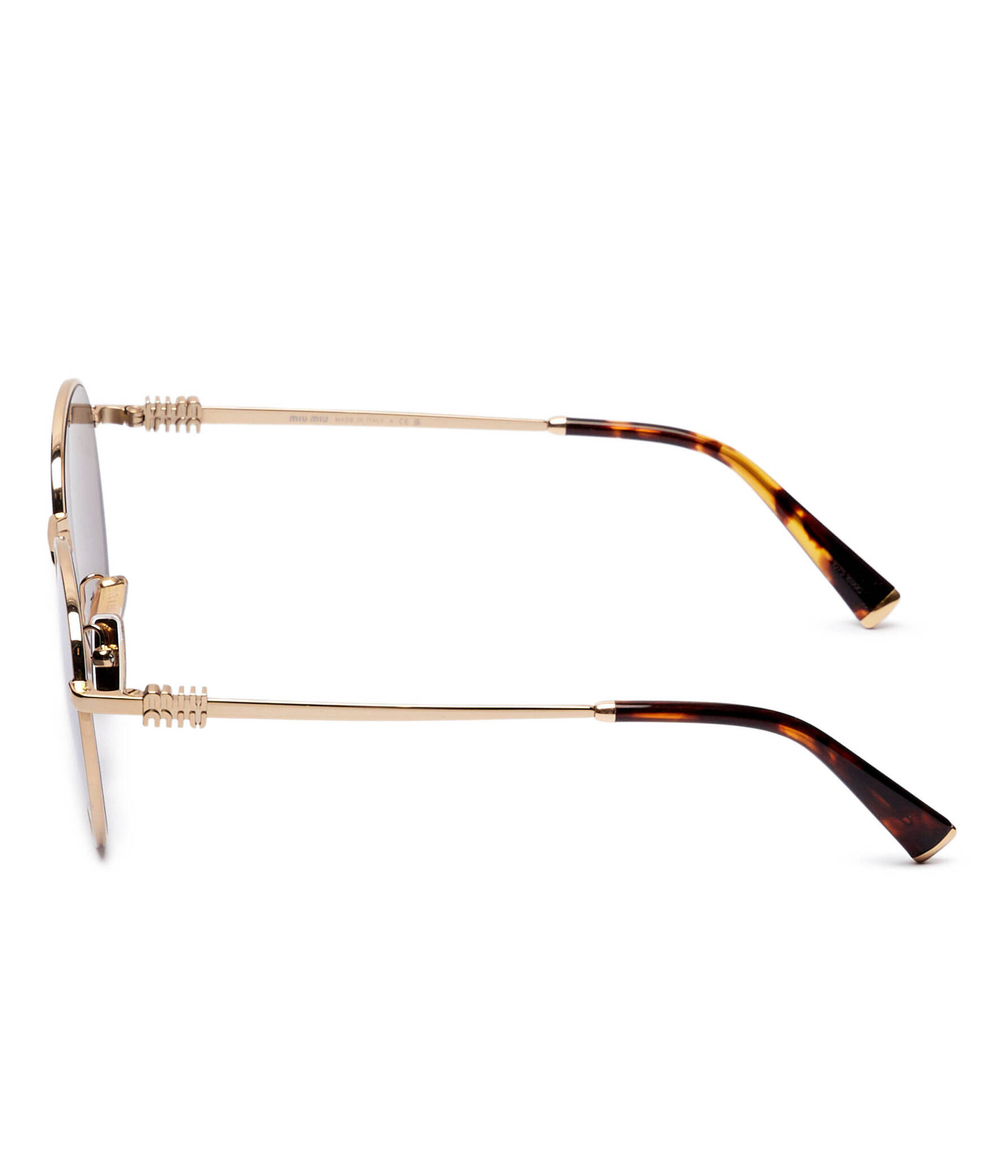 Солнцезащитные очки MU 55ZS Miu Miu - золотой(MU 55ZS)