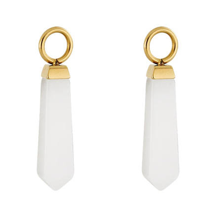 Подвеска на серьгу Coeur de Lion Gold-White 0051/44-1416