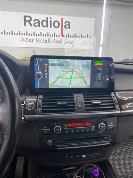 Магнитола для BMW X5 (E70), X6 (E71) 2009-2014 CIC - Radiola RDL-1225 монитор 12.3" на Android 13, 8Гб+128Гб, CarPlay, 4G SIM-слот