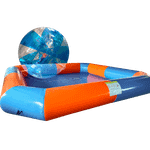 Бизнес-набор: Бассейн 5*5 м (1 шт), Водный шар ПВХ (2 шт), насос (1 шт)