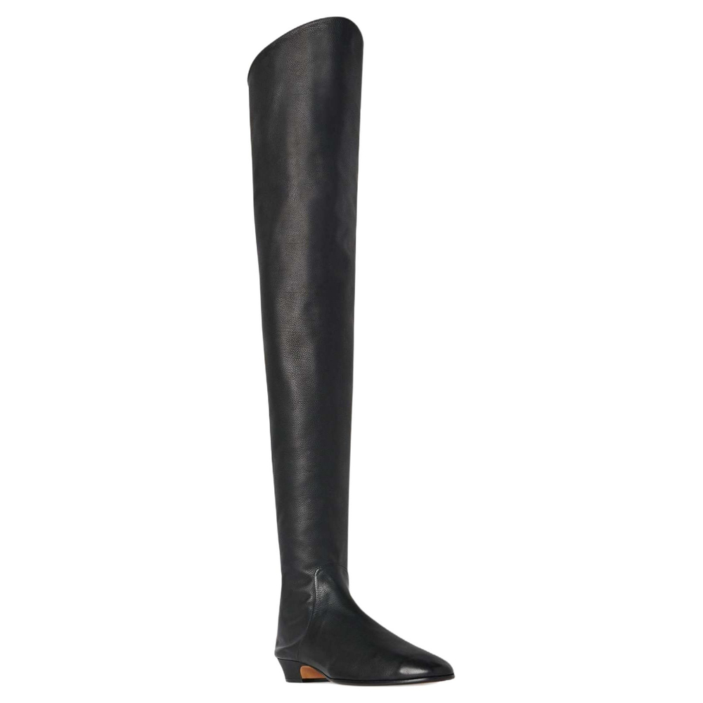 THE ROW Awar Over the knee Boots Women"s Black