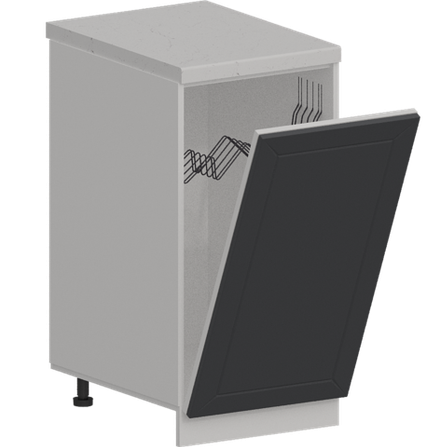 Кухня Модуль ШНВ 450 Ликата / Графит