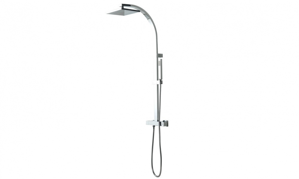 NOKEN BEND THERMOSTATIC Душевая стойка с термостатом, хром