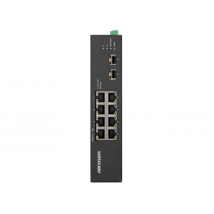 Коммутатор на 8 PoE портов Hikvision DS-3T0510HP-E/HS