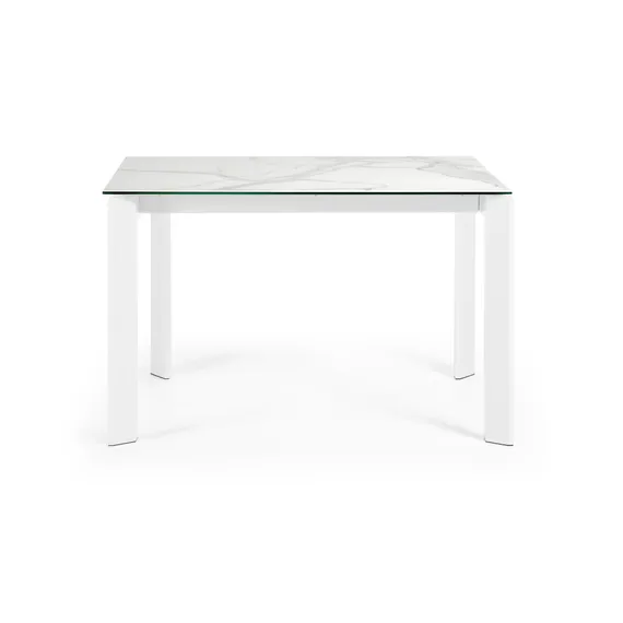 Стол Atta с белыми ножками 120(180)x80 см