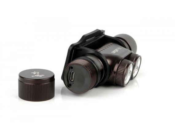 Фонарь подводный налобный Sargan Night Star 900 люмен теплый свет черный