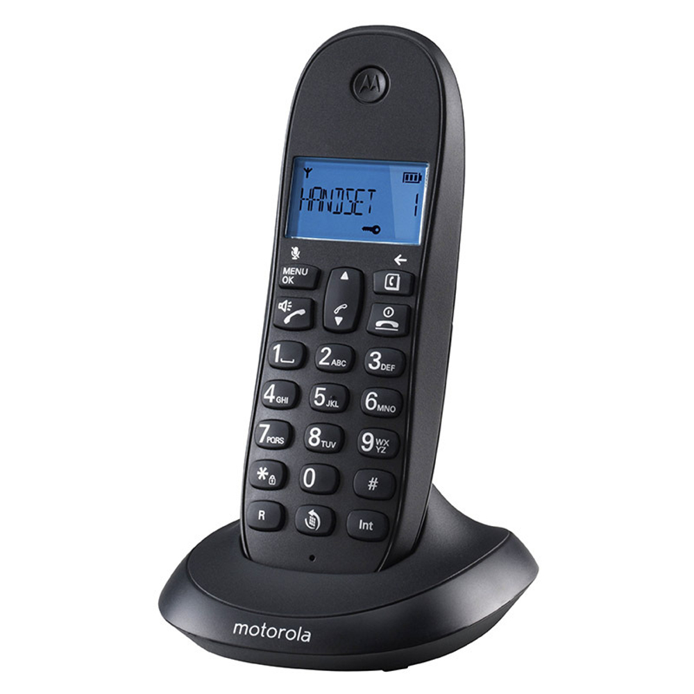 Радиотелефон Motorola C1001LB+, чёрный
