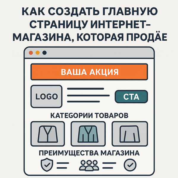 Как создать главную страницу интернет-магазина, которая продаёт: Полное руководство