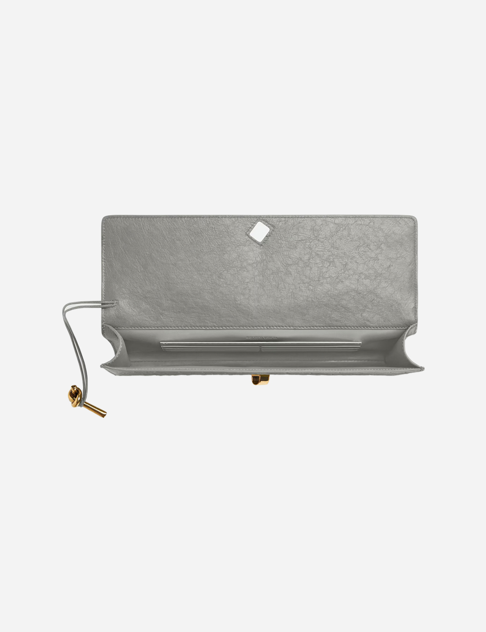 Клатч Bottega Veneta Andiamo Ostrich Sterling (805241V3RQ31504)