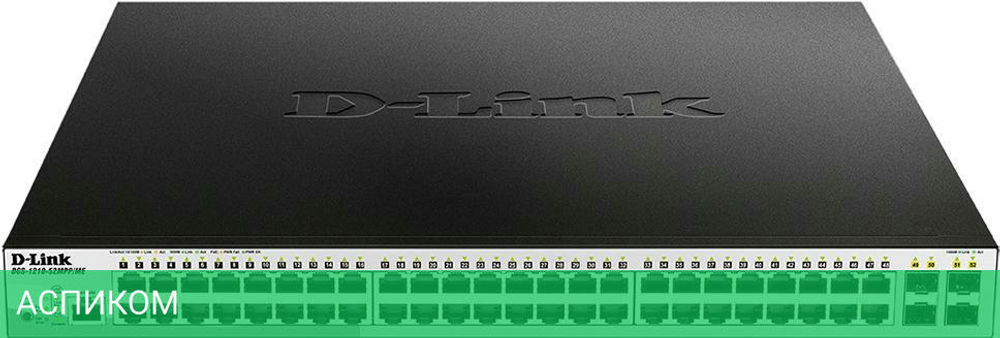 Коммутатор D-Link DGS-1210-52MPP/ME/B3A