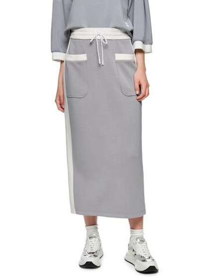 Marc Cain Юбка трикотажная с накладными карманами