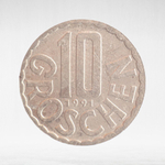 Austria, 10 Groschen, 1991, VF