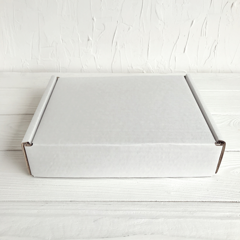 Почтовый короб 22 х 18,5 х 5 см, тип Е, белый