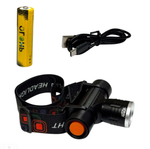 Фонарь налобный яркий "V индукция" Огонь HT-560-1