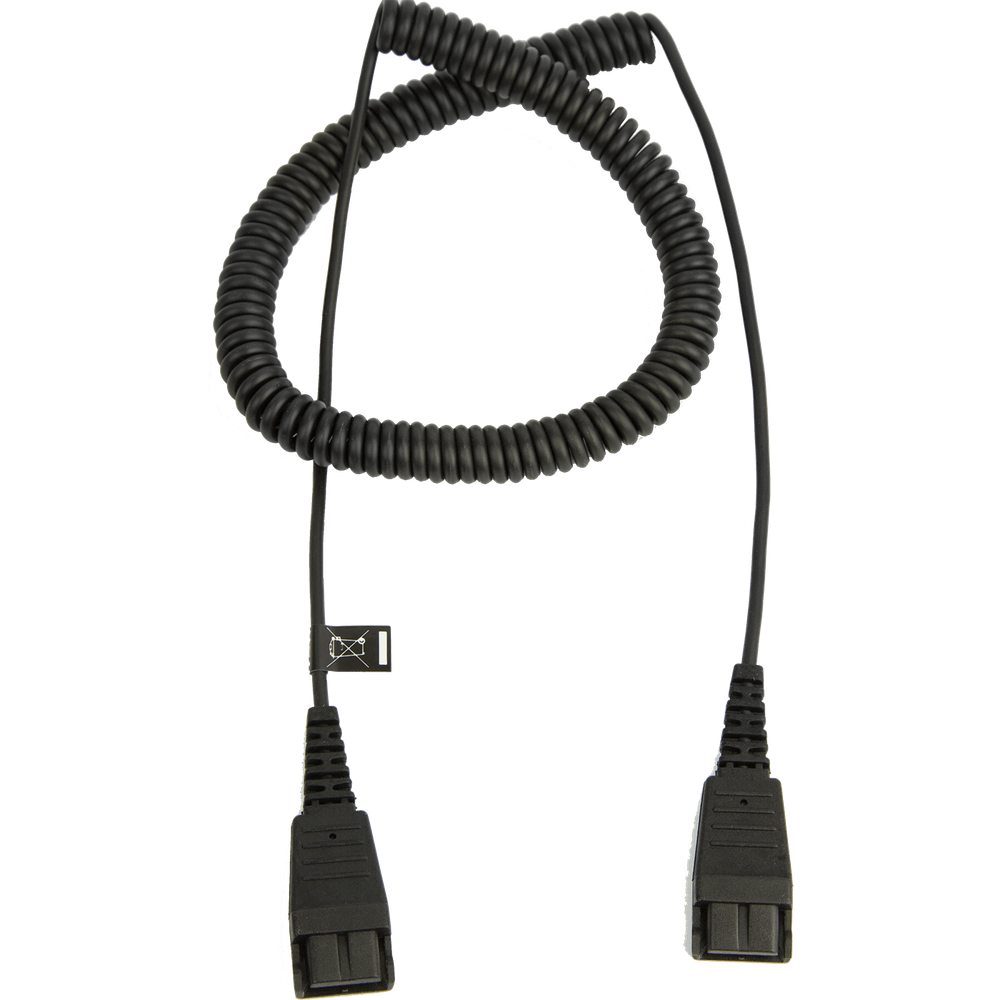 Jabra шнур QD на QD, витой, 50 см - 2 м