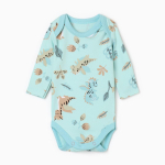 Боди "Дракоша", р. 68-74 , голубой, 9563207 (Крошка Я)