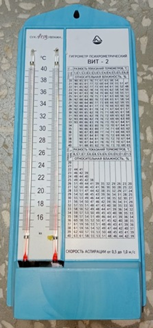 Гигрометр ВИТ-2 (+15 до +40°С)