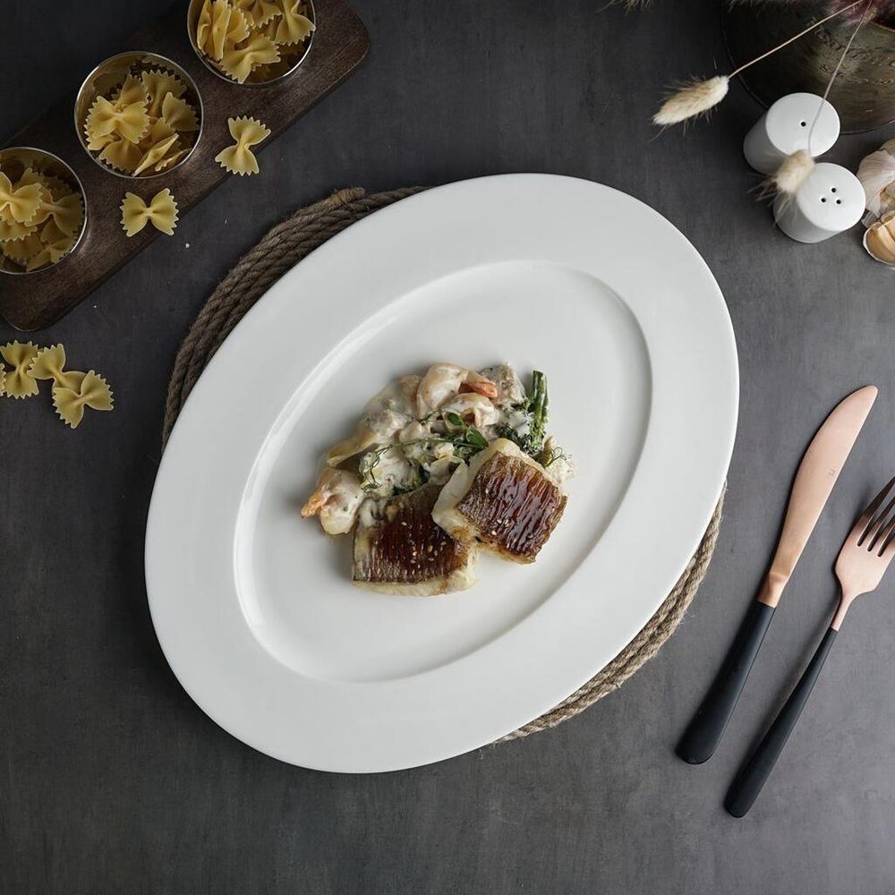 Блюдо овальное 36*27 см h2,3 см   Noble [1]