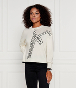 Хлопковый свитер Marc Cain - кремовый(XS 41.19 M54)