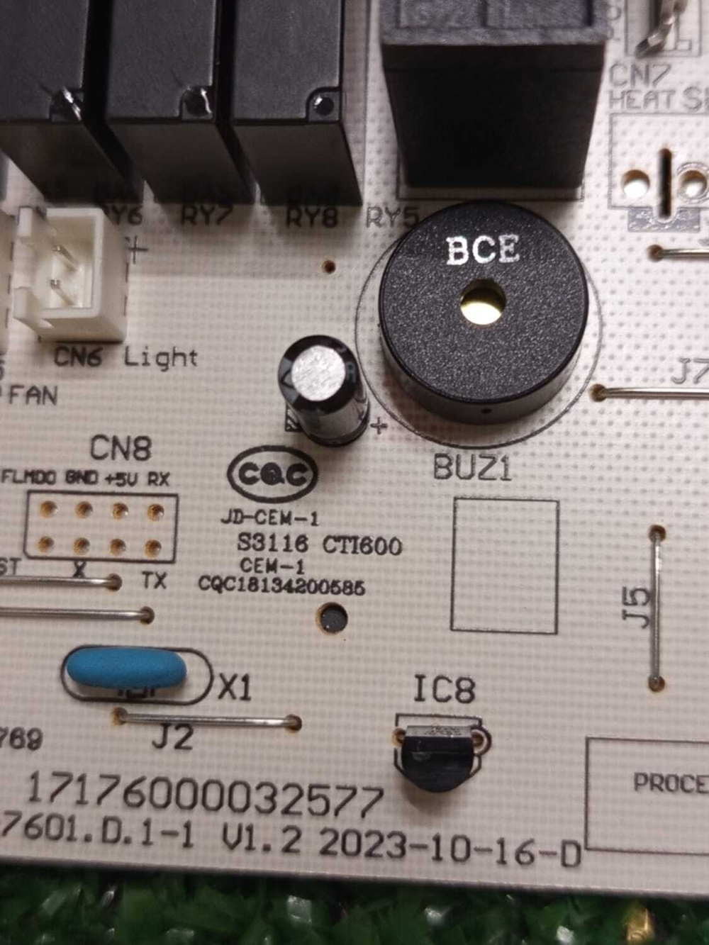 Силовая плата 17176000032577 для посудомоечной машины Leran CDW 55-067