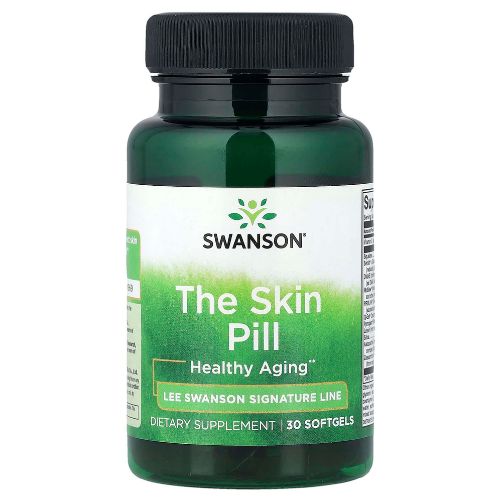 Swanson, The Skin Pill, 30 мягких таблеток