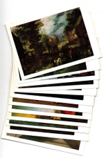 Выпуск 7. Полный набор 12 Открыток Государственный Музей Искусств Имени А. С. Пушкина. Живопись