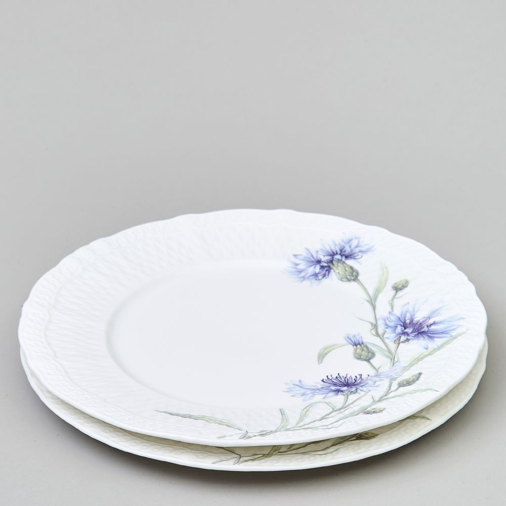 НАБОР ТАРЕЛОК ЗАКУСОЧНЫХ LEFARD "ВАСИЛЬКИ" 2 ШТ. 20,5 СМ