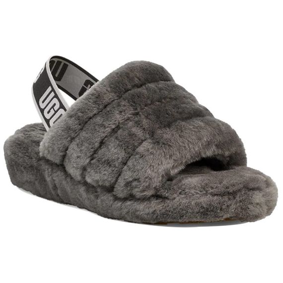 Ugg Fluff Yeah Slide 'Gray'