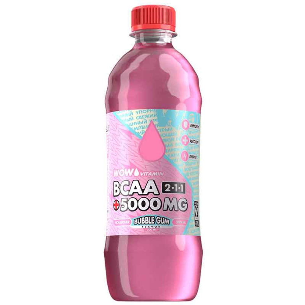 WOW Energy BCAA 2:1:1 5000 мг. (500 мл.)
