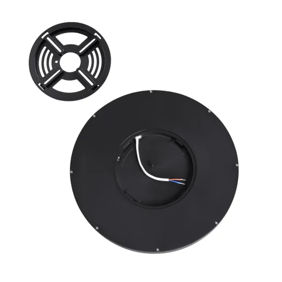 7660/24L MITRA LED SN 087 Светильник пластик/белый/черный LED 24Вт 3000/4000K D300 IP40 ALFA BLACK
