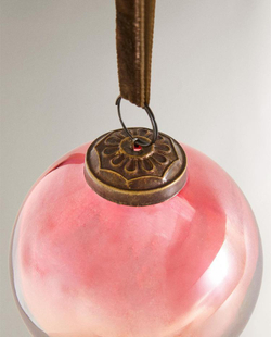 ZARA HOME УКРАШЕНИЯ ДЛЯ РОЖДЕСТВЕНСКОЙ ЁЛКИ В ФОРМЕ ПРОЗРАЧНОГО ШАРА, КРАСНЫЙ