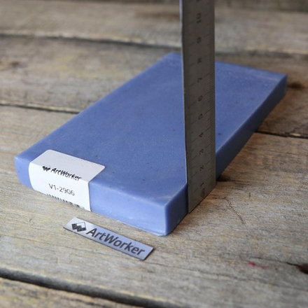 Смальта голубого цвета, 800 гр, в кирпичиках V1-2906