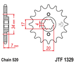 Звезда JTF1329.13