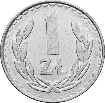 1 злотый 1986 Польша