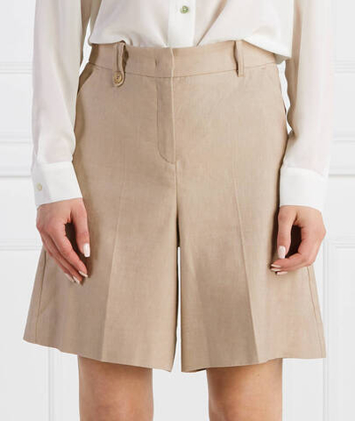 Льняное шорты VISTOLA Marella - бежевый(31410135)