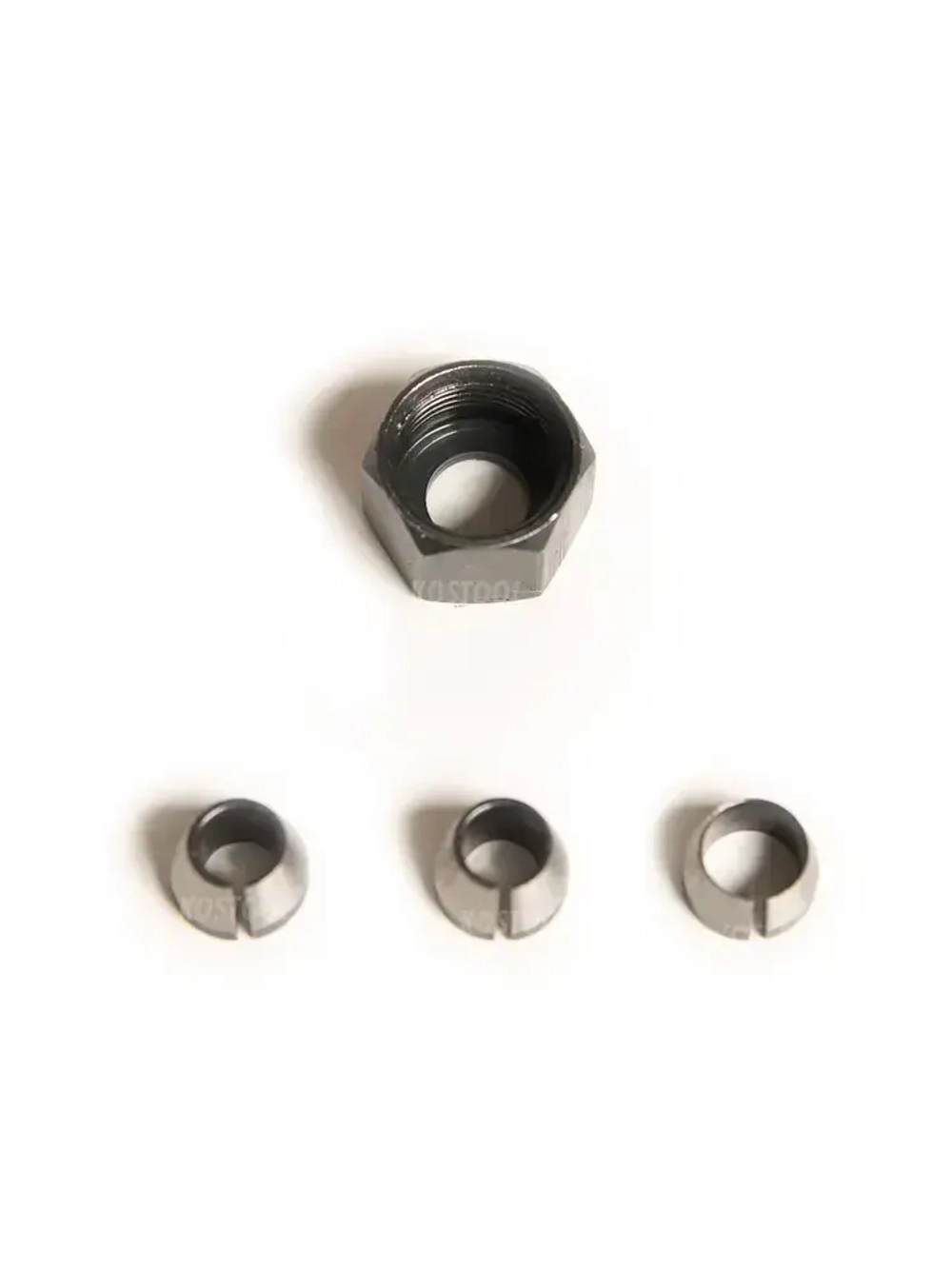 Цанга для фрезера с гайкой 8 мм, 6 мм, 6.35 мм