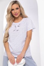 Блуза "Сицилия" (вайт) Б8064 LT Collection (Акция)