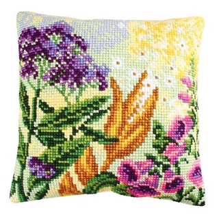 "Цветы"-5188  подушка