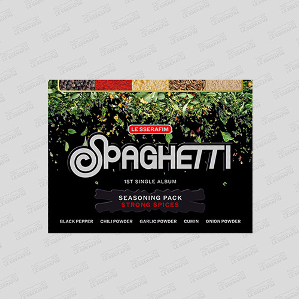 Альбом LE SSERAFIM - 1st Single Album SPAGHETTI (Weverse Albums ver.)