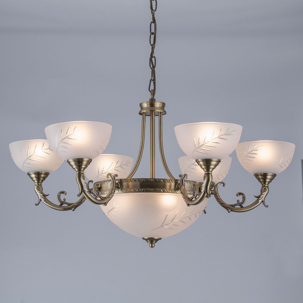 Citilux Кремона CL406193 Люстра подвесная Бронза