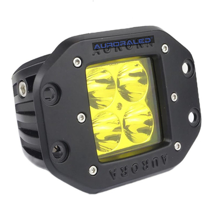 Фара Aurora 2" дальнего желтого света врезная ALO-E-T-2-P4T