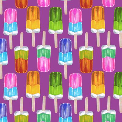 Разноцветное эскимо, лето