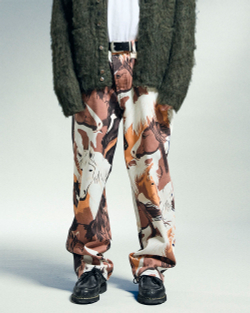 Джинсы Obey Classic Baggy Printed Denim