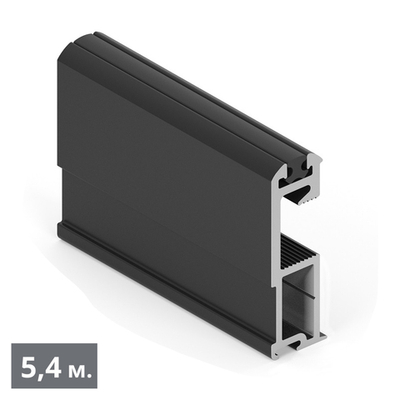 SLIMFINE Вертикальный профиль (5,40 м) черный матовый (RAL) (AF0696) Aristo (Акция)