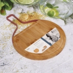 Доска разделочная бамбуковая «O'lala» 35,3*26*1,5см с металлической ручкой