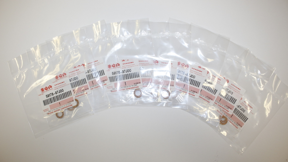 Комплект прокладок слива редуктора SUZUKI 10шт