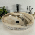 Раковина из оникса Erozy Grey EO-64617 53*43*16 0159
